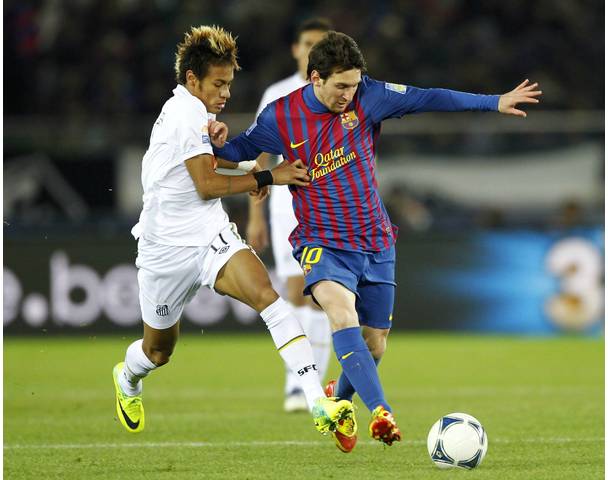 Lionel Messi vs Neymar Da Silva 2012 | Wallpapers, Photos, Images and