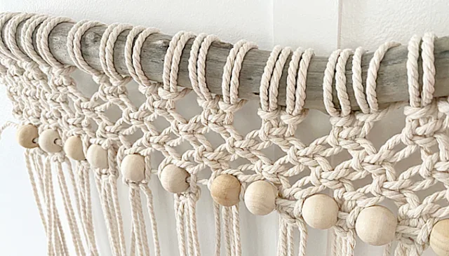 macrame with beads