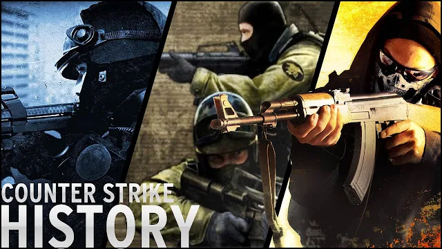 مراحل تطور لعبة كونتر سترايك Counter Strike من الإصدار الأول وحتى الأخير