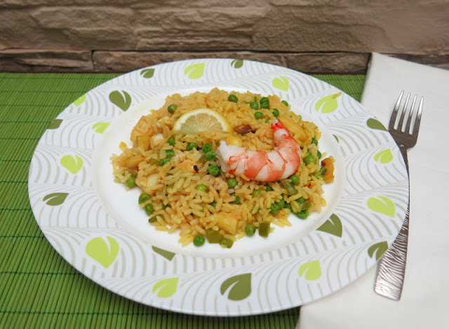 ARROZ CON CHOCOS Y BACALAO