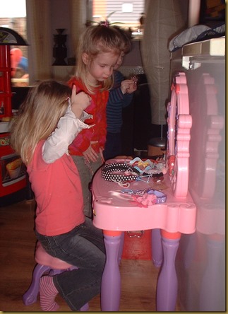 Ziva achter de kaptafel (3)