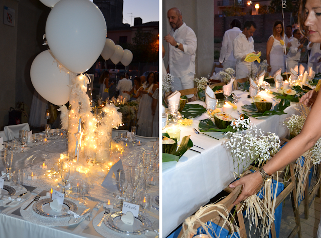 "Sopar en Blanc Mataró"