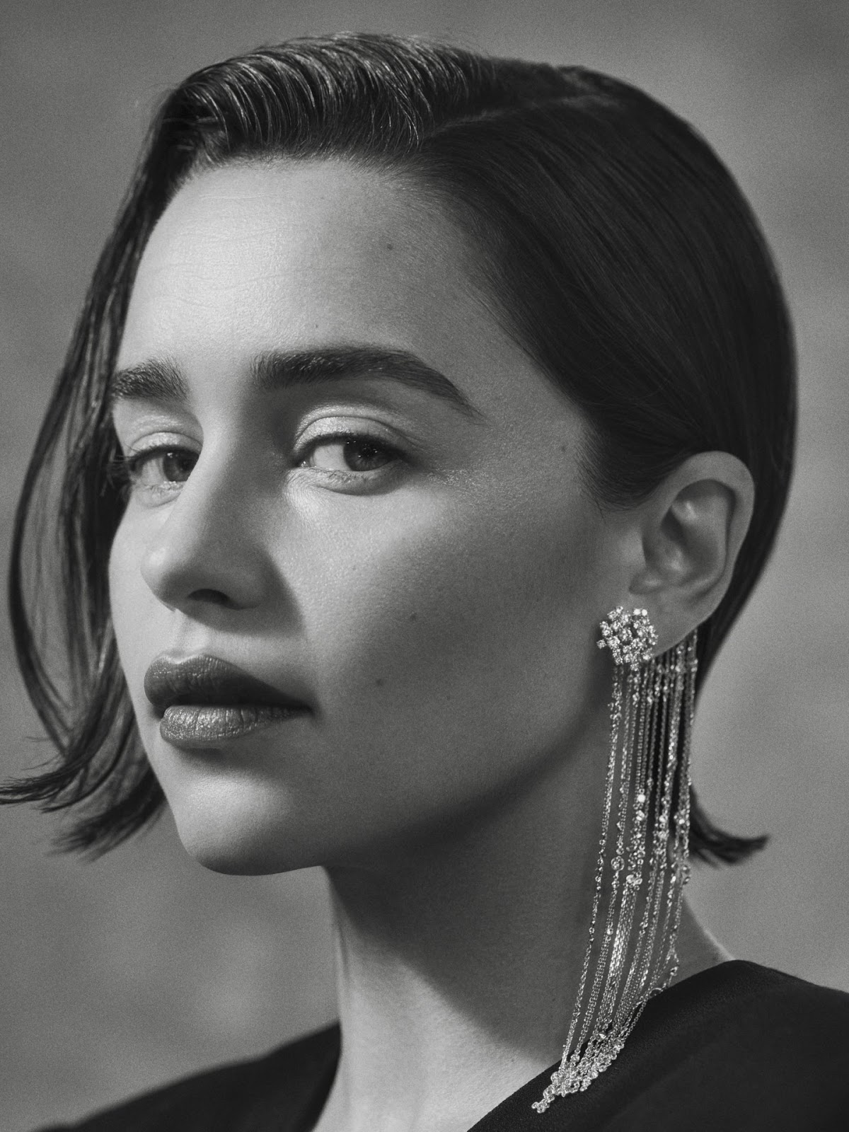 Emilia Clarke sexy fashion model photoshoot