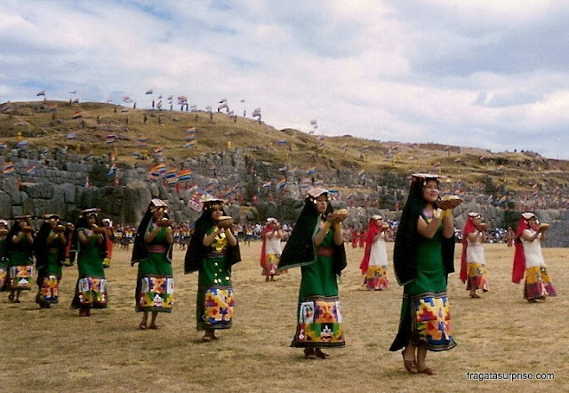 Inti Raymi, Festa do Sol no Templo de Saqsuayhamán - Cusco - Peru