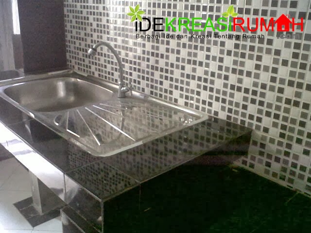 Desain Tempat  Cuci  Piring  Dapur  Kecil Sederhana Minimalis 