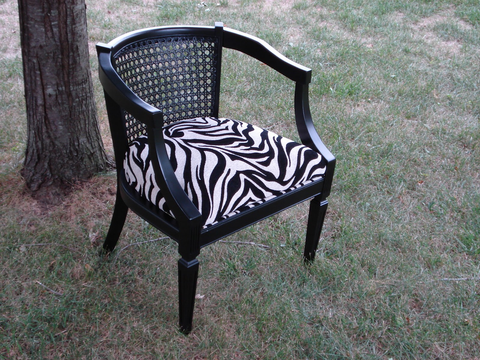 Vintage Gypsy Homegoods: Zebra Accent Chair