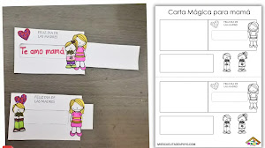  Tarjeta mágica del día de la madre para imprimir y colorear pdf