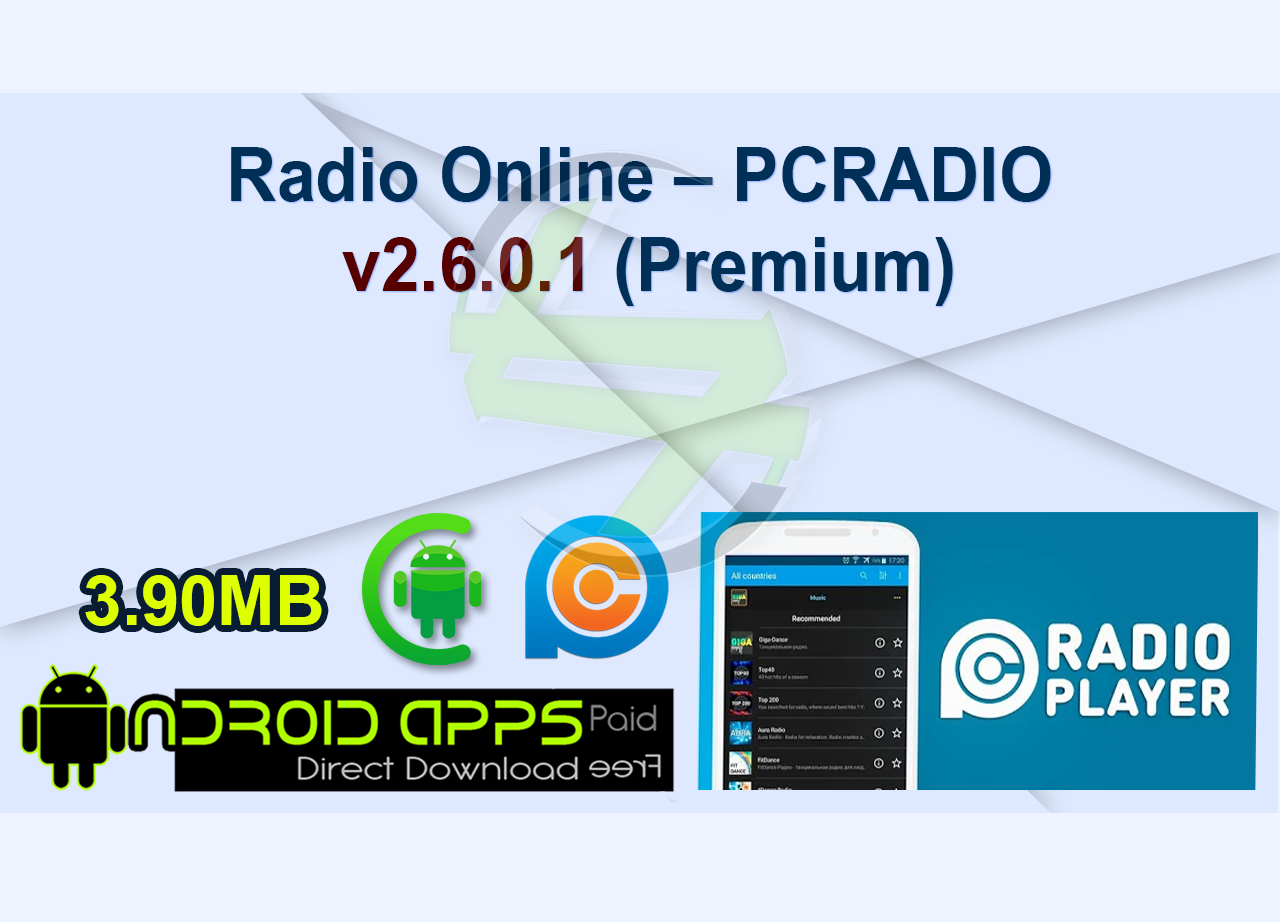 Radio Online – PCRADIO v2.6.0.1 (Premium)