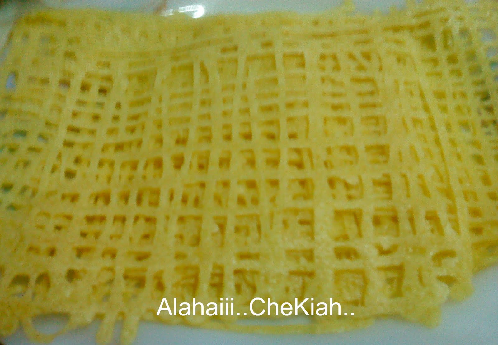 AlaaahaiiiCheKiah: ROTI JALA ANYAMAN TIKAR