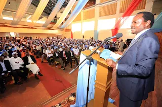 Kalonzo Musyoka threatens to leave NASA if he will not be named the flagbearer. PHOTO | Courtesy