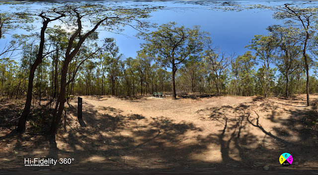 360° Panorama of Peak Ridge, the Highest Point  in the Seven Hills Bush Reserve