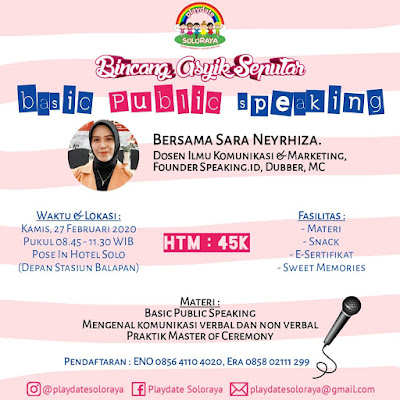 PUBLIC SPEAKING DI SOLO