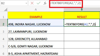 How to Use Excel New Function TEXTSPLIT, TEXTBEFORE and TEXTAFTER in Hindi
