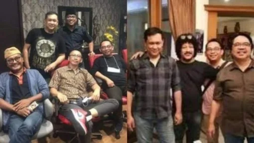 Wih! Denny Siregar Foto Bareng Abu Janda, Guntur Romli, Hingga Cucu Nabi, Warganet: Buzzer Nasional, Pasukan Pembasmi Kadal