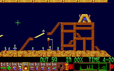 Lemmings - screen