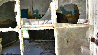 abandoned building kitchen