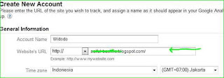 cara mendaftarkan blog di google analytics