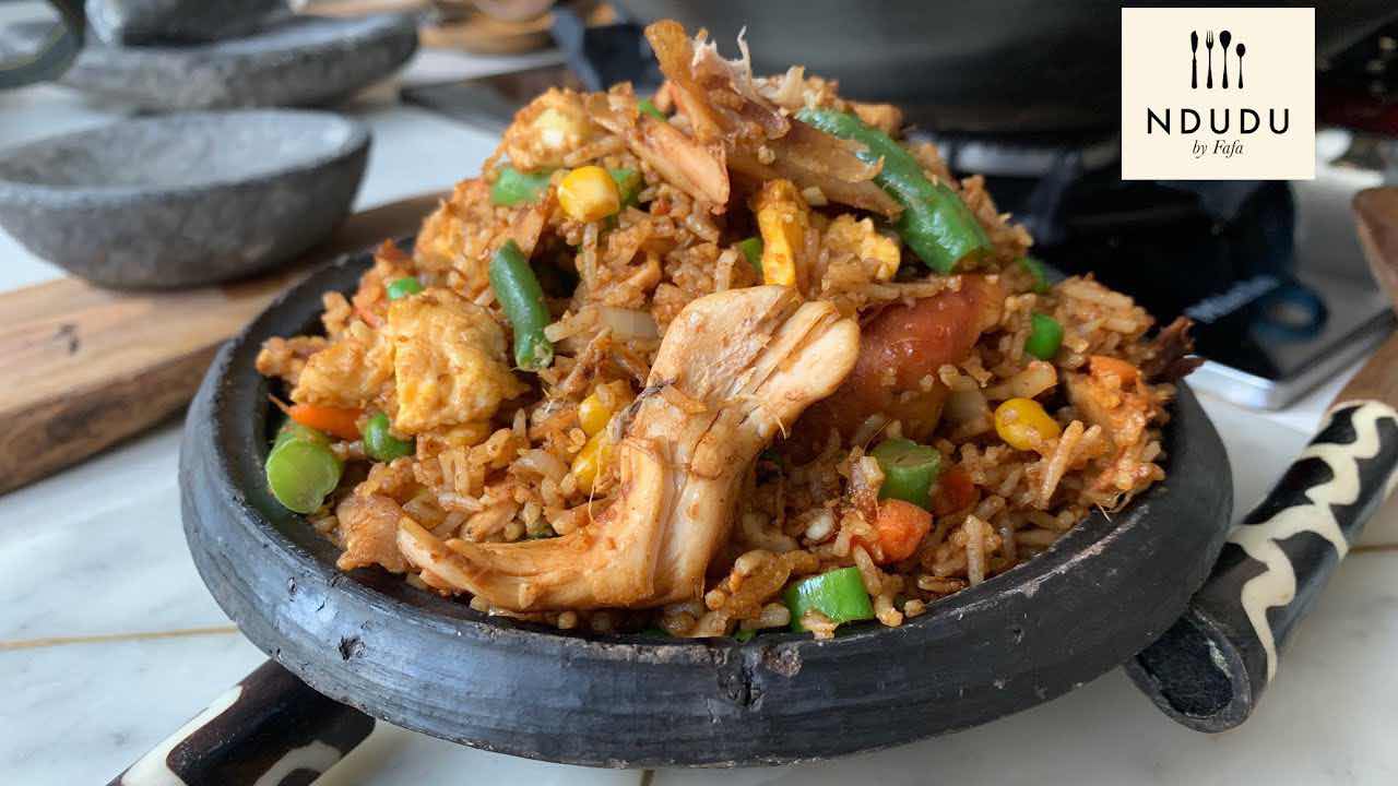 Ghana Recipy For Preparing Fried Rice - Ndudu By Fafa Tastiest Ghanaian Fried Rice Recipe Ever