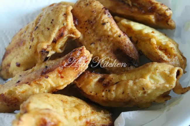 Pisang Nipah Goreng - Azie Kitchen