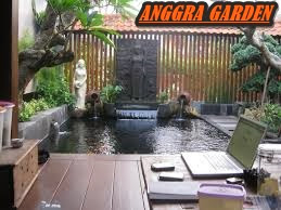  Kolam  Ikan Koi ANGGRA GARDEN tukang taman jakarta