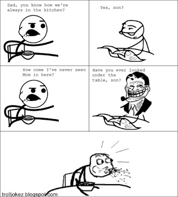 Under The Table - Cereal Guy Comic