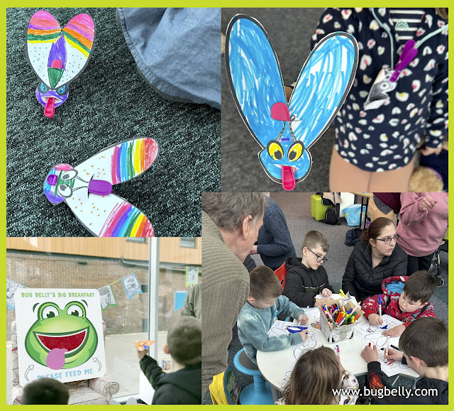 Photo of Bug Belly the frog event at Hoyland Library