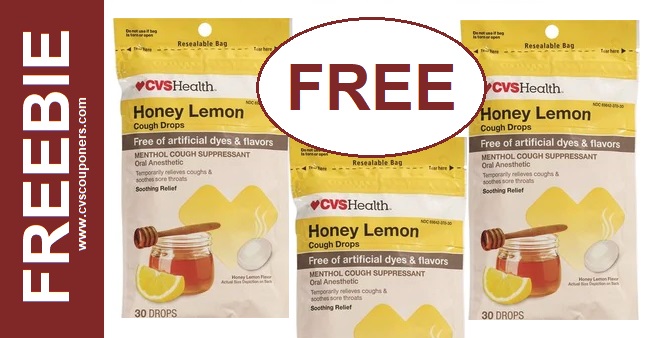 FREE Cough Drops at CVS 1-5-1-11