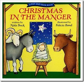 christmas in the manger