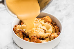 SPICY ROASTED CAULIFLOWER WITH CHEESE SAUCE