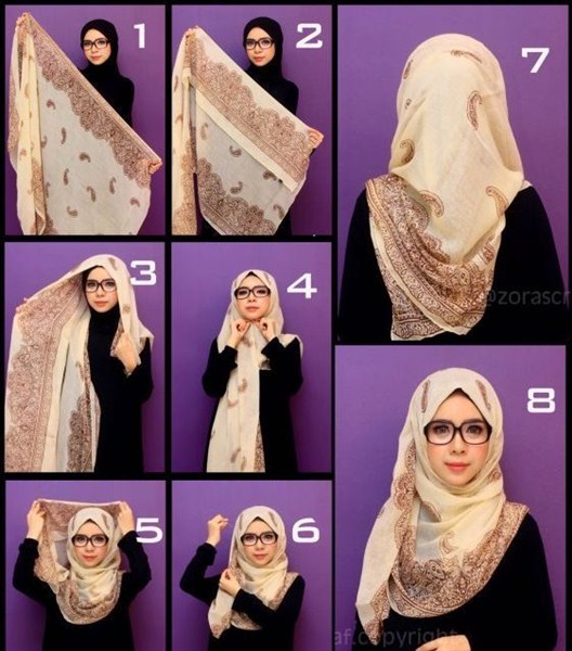 Tutorial atau cara menggunakan hijab model terbaru 21 Model Tutorial Hijab Terbaru 2017/2018 dan Terpopuler Saat Ini