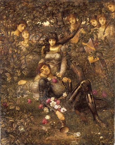 John Melhuish Strudwick, "Acrasia" (1888)