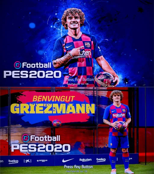 Start Screen Griezmann Barcelona PES 2013