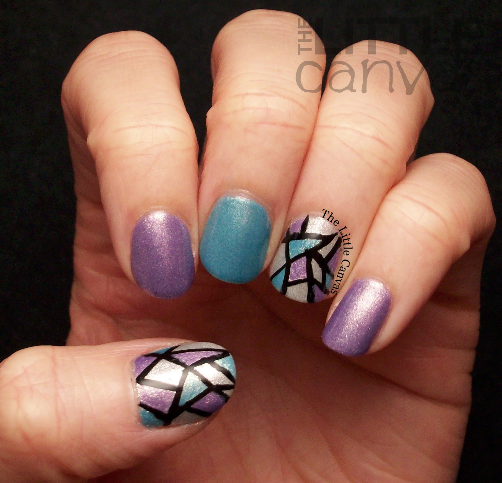 Zoya Hudson, Rebel, and Seraphina Nail Art - The Little Canvas
