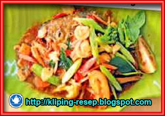 Resep Kepala Salmon masak Pedas - Kliping Resep