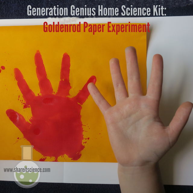 Goldenrod Paper pH Experiment Generation Genius Science Kit