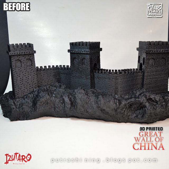 Great Wall Of China Diorama | 3D Print | Hand Painted by Putra Shining | Izutaro