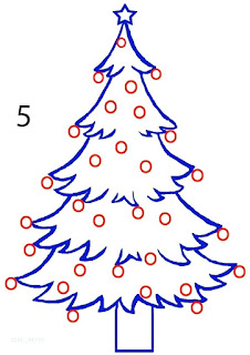 christmas images christmas drawing with colour christmas tree drawing