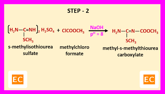 methyl-s-methylthiourea carboxylate