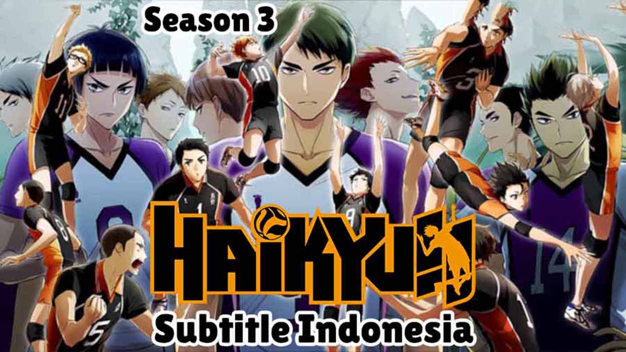 haikyuu season 3 sub indo