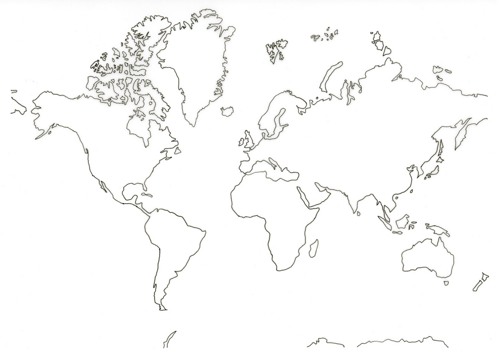 Imprimer Carte Du Monde