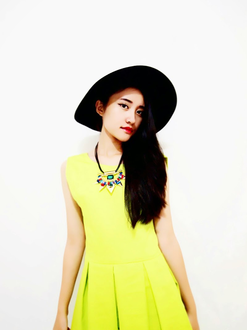 Lime Green Dress