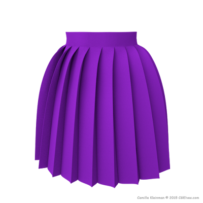 Marvelous Designer Skirt from CGElves Marvalous Designer MD5 Tuts