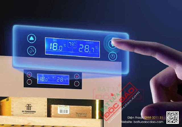 Lubinski ra778 – chiếc tủ bảo quản xì gà đáng mua nhất năm 2024 Bang-dieu-khien-cam-ung-tu-xi-ga-ra-778