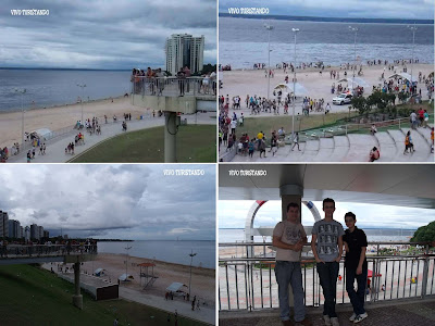 Manaus | Um passeio na Praia da Ponta Negra