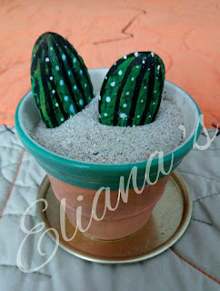 piedras pintadas-cactus-DIY