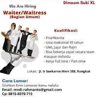 Info Lowongan Pekerjaan di Dimsum Suki XL Surabaya Juni 2021