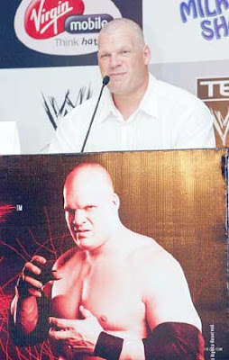 WWE superstar Kane Visits India Pics