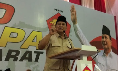 Prabowo Menghindari Adanya Kampanye Jika Buat Alat Pencitraan Dirinya