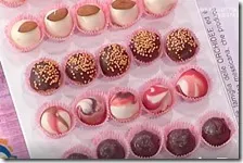 Cake Pops al cioccolato bianco e fondente