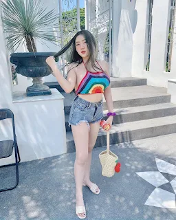 Inilah Selebgram SMA Asal Thailand Cantik Montok Putih Mulus วิสาข์ แซ่ตั้น